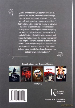 Lalka kolor - Bolesław Prus [KSIĄŻKA]