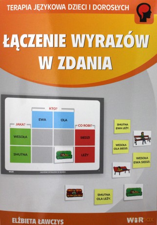 Łączenie wyrazów w zdania - Elżbieta Ławczys [KSIĄŻKA]
