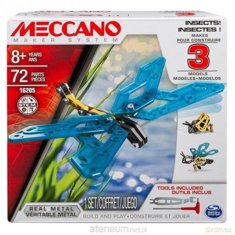 Meccano Core - Multi zestaw 3 modeli - owady [KLOCKI]