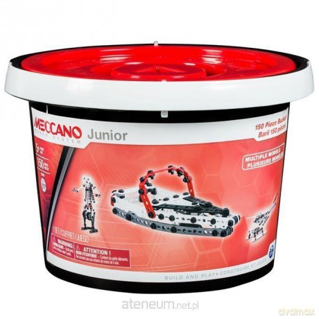 Meccano Junior- wiaderko 150 el. [KLOCKI]