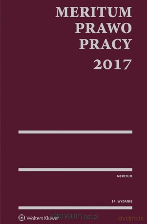 Meritum Prawo pracy 2017 [KSIĄŻKA]