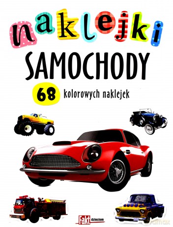 Naklejki. Samochody [KSIĄŻKA]