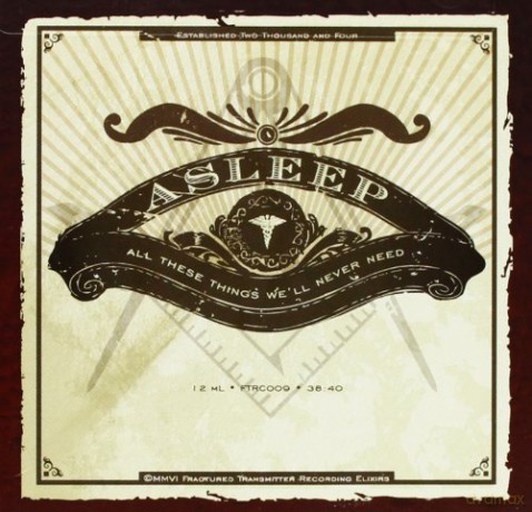 Asleep: All These Things We\'ll Never Need [2CD]