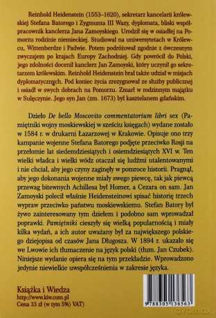 Pamiętniki wojny moskiewskiej - Reinhold Heidenstein [KSIĄŻKA]
