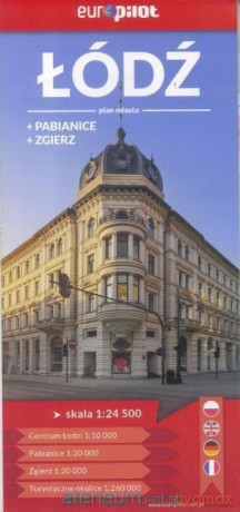 Plan Miasta EuroPilot. Łódź,Pabianice,Zgierz