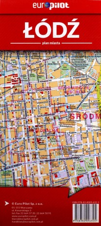 Plan Miasta EuroPilot. Łódź,Pabianice,Zgierz
