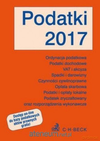 Podatki 2017 [KSIĄŻKA]