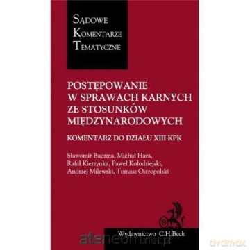 Postępowanie w sprawach karnych ze stosunków [KSIĄŻKA]