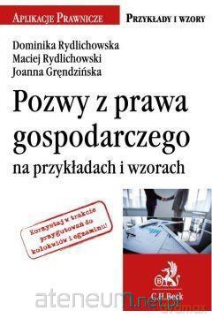 Pozwy z prawa gospodarczego na przykładach [KSIĄŻKA]