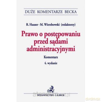 Prawo o postępowaniu przed sądami administracyjnymi [KSIĄŻKA]