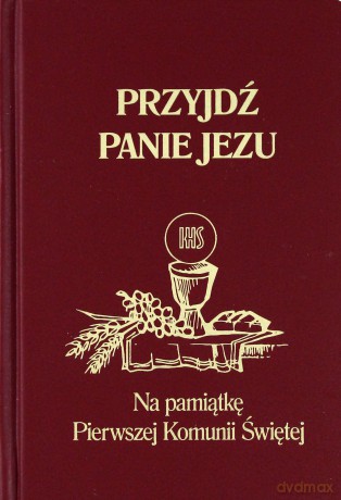 Przyjdź Panie Jezu (bordo) - Stanisław Groń [KSIĄŻKA]