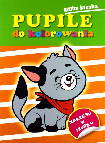 Pupile do kolorowania [KSIĄŻKA]