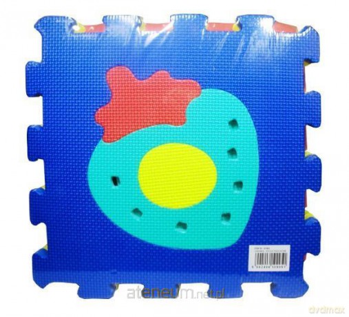 Puzzle podłogowe 10 el. Owoce [PUZZLE]