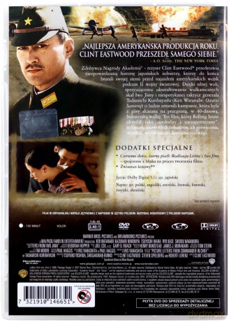 Listy z Iwo Jimy [DVD]