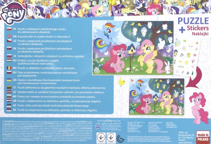 TREFL 35 plus - Kucyki i ptasie drzewo My Little Pony (75116) [PUZZLE]