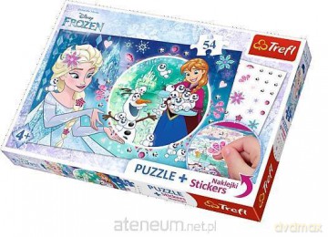 TREFL 54 plus - Magiczna moc Elsy Kraina Lodu (75115) [PUZZLE]