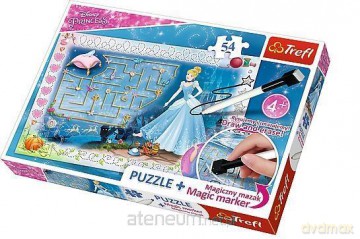 TREFL 54 plus - W poszukiwaniu pantofelka Disney Princess (75112) [PUZZLE]