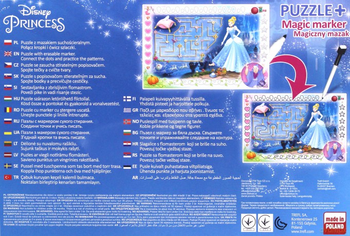 TREFL 54 plus - W poszukiwaniu pantofelka Disney Princess (75112) [PUZZLE]