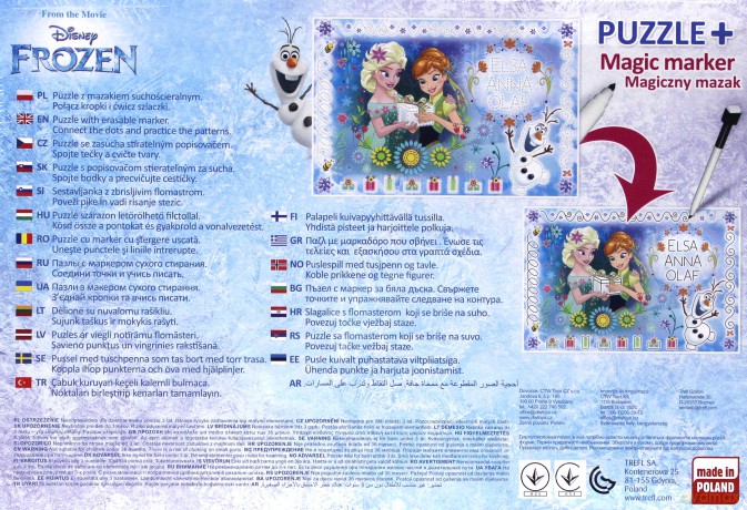 TREFL 70 plus - Urodziny Anny Kraina Lodu (75111) [PUZZLE]