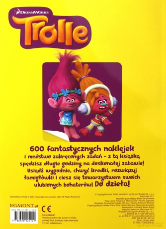 Trolle. 600 naklejek [KSIĄŻKA]