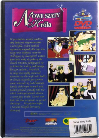 Nowe szaty króla [DVD]