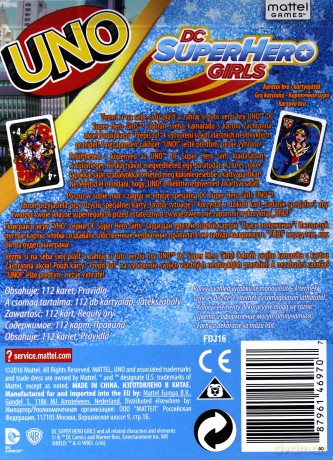 Uno Super Hero Girls [KARTY]