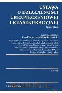 Ustawa o działalności ubezpieczeniowej [KSIĄŻKA]