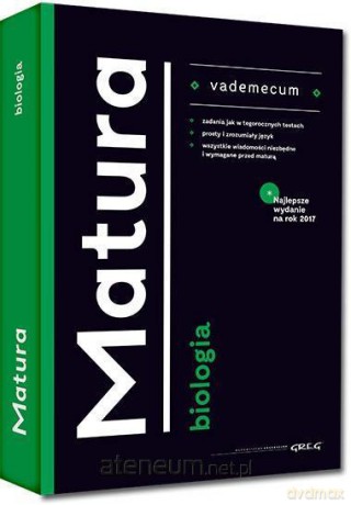 Vademecum matura 2017 Biologia [KSIĄŻKA]