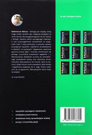 Vademecum matura 2017 Biologia [KSIĄŻKA]