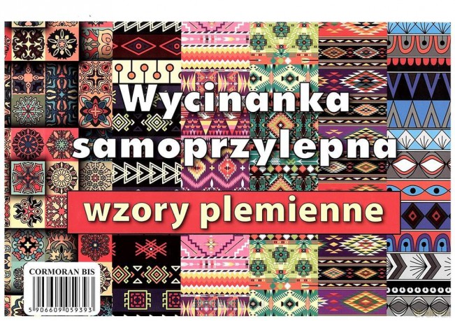 Wycinanka samoprzylepna A4 Wzory plemienne
