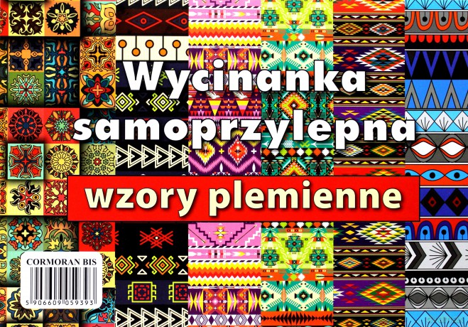 Wycinanka samoprzylepna A4 Wzory plemienne