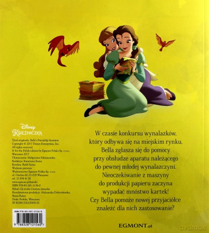 Wynalazek przyjaciółki Belli - Amy Sky Koster [KSIĄŻKA]