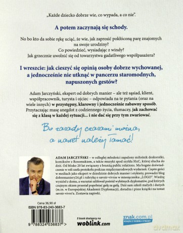Z klasą, na luzie. Dobre maniery, zdrowy rozsądek - Adam Jarczyński [KSIĄŻKA]