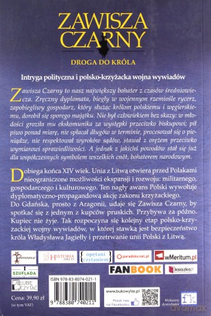 Zawisza Czarny: Droga do króla - Szymon Jędrusiak [KSIĄŻKA]