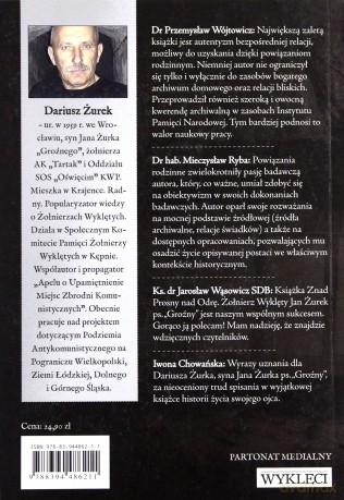 Znad Prosny nad Odrę. Żołnierz Wyklęty Jan Żurek - Dariusz Żurek [KSIĄŻKA]