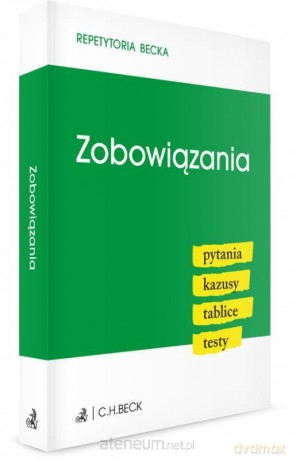 Zobowiązania. Pytania. Kazusy. Tablice. Testy [KSIĄŻKA]