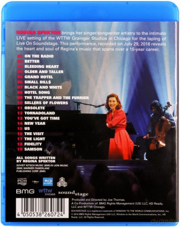 Regina Spektor: Live On Soundstage [Blu-Ray]