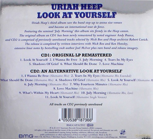 Uriah Heep: Look At Yourself [2CD]