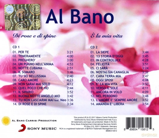 Al Bano: Di rose e di spine [2CD]