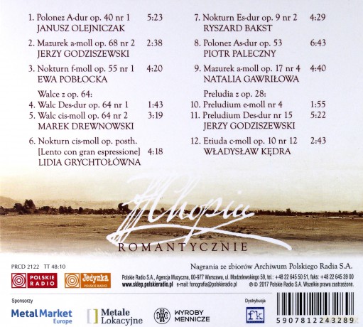 Fryderyk Chopin - Romantycznie [CD]