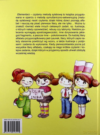 Elementarz. Czytamy metodą sylabową -[KSIĄŻKA]