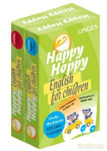 Happy Hoppy fiszki dla dzieci - pakiet angielski -[KSIĄŻKA]