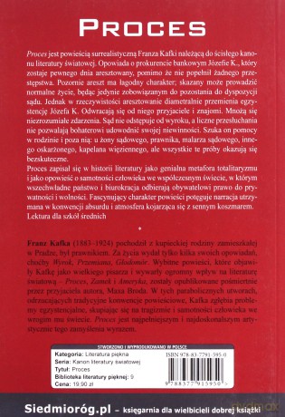 Proces - Franz Kafka [KSIĄŻKA]
