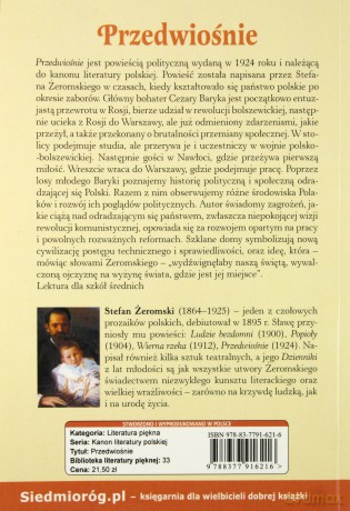 Przedwiośnie - Stefan Żeromski [KSIĄŻKA]