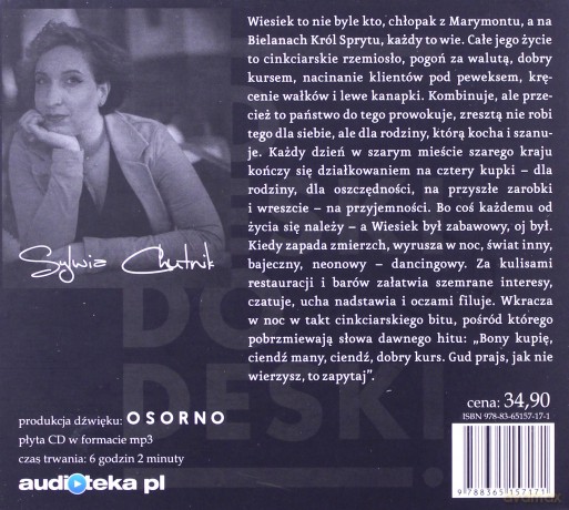 Smutek Cinkciarza - Sylwia Chutnik [AUDIOBOOK]