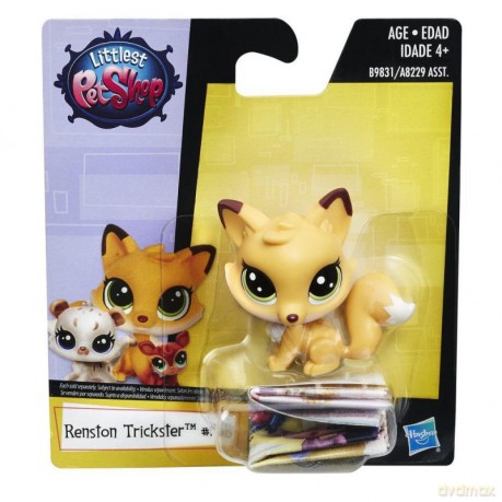 Littlest Pet Shop Figurka podstawowa B, Fox [FIGURKA]