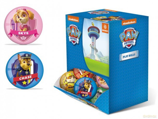 Piłka gumowa PAW PATROL 60 mm