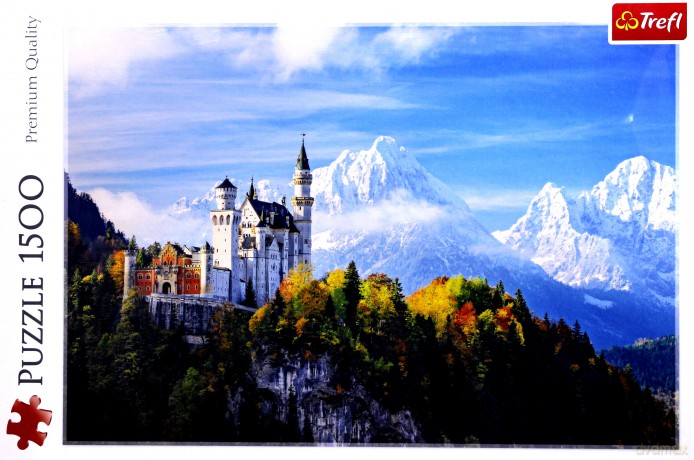 TREFL 1500 el. Alpy Bawarskie (26133) [PUZZLE]
