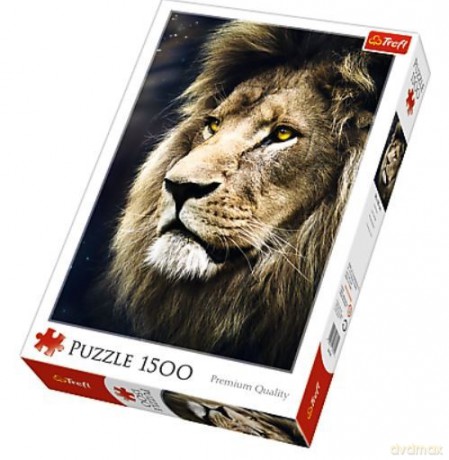 TREFL 1500 el. Portret lwa (26139) [PUZZLE]