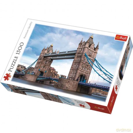 TREFL 1500 el. Tower Bridge nad Tamizą (26140) [PUZZLE]
